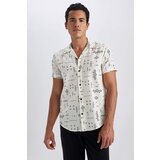 Defacto Slim Fit Cotton Short Sleeve Shirt | shoptok.hr