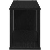 vidaXL TV kabinet Crni hrast Konstruirano drvo 80 x 24 x 32 cm | shoptok.hr