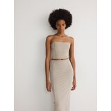 Reserved - LADIES` TOP - svjetlomaslinasto cijene