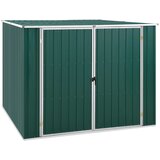 vidaXL Vrtna lopa zelena 195x198x159 cm pocinkano jeklo Cene