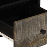 TV ormarić svijetlo sivi 70x33,5x46 cm Puno drvo Mango | shoptok.hr