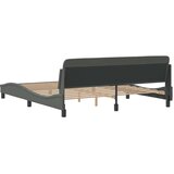  Okvir za krevet Dover tamno sivi 180x200 cm tkanina | shoptok.hr