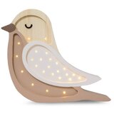 Little Lights stolna svjetiljka PTICA - smeđa | shoptok.hr