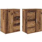  Komode s ladicama Corona 2 pcs Staro drvo 59 x 39 x 80 cm | shoptok.hr