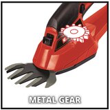 Einhell ge-cg 18/1 li - solo akumulatorske škare za travu (pxc, rez: 100 mm, bez baterije + punjač) | shoptok.hr