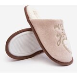 Boto Women's Classic Slip-On Fleece Lined Beige Slippers Mabira | ePonuda.com