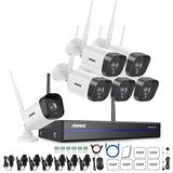 ANNKE WiFi Video Nadzorni Sistem, 5MP NVR, Avdio Snemanje, 6PCS Kamere, None, (5000137805) | Shoptok.si