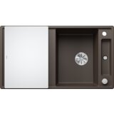 Blanco sudoper AXIA III 5 S InFino SILGRANIT daska staklo, s dalj. upr. - KAVA | shoptok.hr
