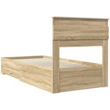  Krevetna konstrukcija s ladicama Sonoma hrast 90 x 200 cm | shoptok.hr