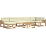  Set vanjskih sofa 8 kom. Bijela i krem | shoptok.hr