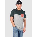 Iriedaily Block Pocket T-shirt silver hunter Cene
