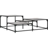  Stolić za kavu boja hrasta 107x107x40 cm konstruirano drvo | shoptok.hr