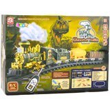 Classic Train Dinosaurs Lights Sounds Smoke 39 pcs. | Shoptok.si