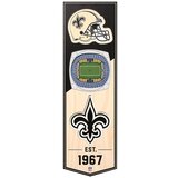 Drugo New Orleans Saints 3D Stadium Banner slika Cene