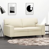  The Living Store Dvosed krem 120 cm umetno usnje - Kavč Dvosed, (21501085) Cene