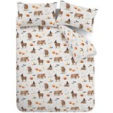 Catherine Lansfield Sivo-bež posteljina za bračni krevet/za produženi krevet 230x220 cm Halloween Highland Cow – | shoptok.hr