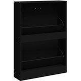 Ormarić za cipele crni 59 x 17 x 81 cm od konstruiranog drva | shoptok.hr