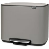 Brabantia bo kanta za otpad s pedalom 11 l + 23 l s 2 plastična umetka | shoptok.hr