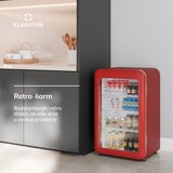 Klarstein Audrey Evo hladilnik za pijačo | 72 x 38 cm | LED notranja osvetlitev | 95 W | 42 dB | Shoptok.si