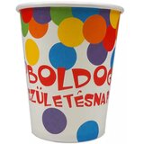  Vse najboljše! 6 kosov kartonskih kozarcev z napisom - 250 ml, model konfeti Cene