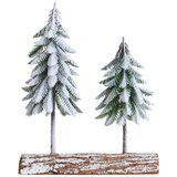 Dekorativna božićna drvca 34 x 28 cm - 2 drvca | shoptok.hr