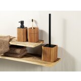 Wenko Smeđi set pribora za kupaonicu od bambusa Serro – | shoptok.hr
