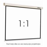Reflecta Platno za projektore u roli 180x180 cm lux bijela | Eponuda.ba