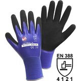 L+D Rokavice NITRIL AQUA, modre / črne barve, DE 12 parov, velikost 8 (M) Cene