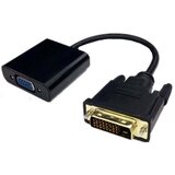 E-green Adapter DVI-D (M) - VGA (F) crni Cene