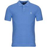Polo Ralph Lauren Polo majice kratki rokavi POLO COUPE DROITE EN COTON BASIC MESH Modra | Shoptok.si