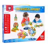  Magnetni blokovi - 86 elemenata- šareni | Shoptok.si