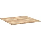  Stolna ploča četvrtasta 90x90x2 cm od masivnog drva bagrema | shoptok.hr