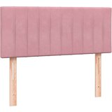 Box Spring krevet s madracem ružičasti 120x220 cm samt | shoptok.hr