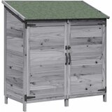  Vrtna Šupa Siva 106,5 x 56 x 113,5 cm Konstruirano drvo | shoptok.hr
