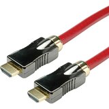 Roline HDMI priključni kabel HDMI-A vtič\, HDMI-A vtič 3.00 m rdeča 11.04.5903 #####8K UHD\, dvojno oklopljen HDMI kabel, (20418431) | Shoptok.si
