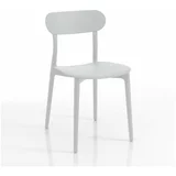Tomasucci Bijela plastična vrtna stolica Stoccolma -