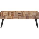 the living store klop 110x35x45 cm trdna predelana tikovina - klop, (21449112) | Shoptok.si