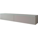 XXXL Nizka Omarica Vera, Svetlo Siva, Z Osvetlitvijo | Shoptok.si