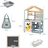Costway Otroška kuhinja 2 v 1, (5000231383) | Shoptok.si