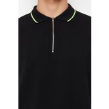 Trendyol Black Men Regular Fit 100% Cotton Polo Neck T-shirt | shoptok.hr