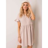 RUE PARIS Dress-RV-SK-5576.04-beige | shoptok.hr