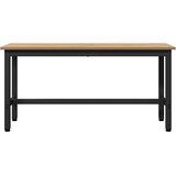  Klupa za blagovanje 2 pcs Umjetnički hrast 100 x 32,5 x 48,5 cm | Eponuda.com