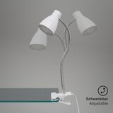 BRILONER 2615-016P - LED lampa sa stezaljkom GRIP LED/2,5W/230V bela | Eponuda.com