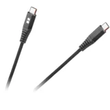 USB tip C - USB tip C kabel 100 cm crni