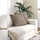 vidaXL jastučići za sofu 2 pcs sivo-smeđa 45 x 45 cm tkanina | shoptok.hr