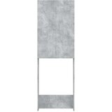  Omara za pralni stroj betonsko siva 64x25,5x190 cm | Shoptok.si