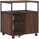  Uredski ormar Smeđi hrast 60 x 46 x 67 cm Konstruirano drvo | shoptok.hr