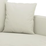  3-dijelni set sofa s jastucima krem baršunasti | shoptok.hr