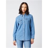 Wrangler Blue Women's Denim Shirt Heritage - Women | Shoptok.si