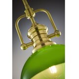 Jupiter 2073 - Luster na stalku PLATINO 1xE27/15W/230V zelena/zlatna | Eponuda.com